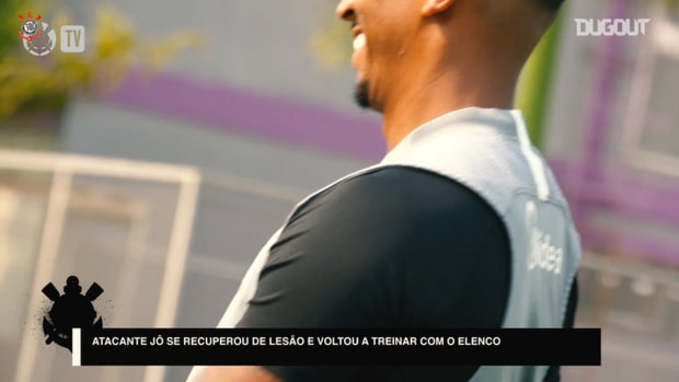 First training session of Jemerson and Jonathan Cafú at Corinthians